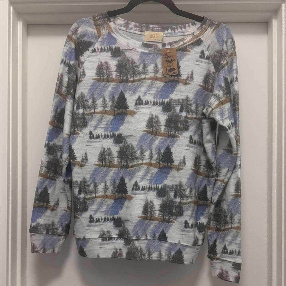 All Things Fabulous Winter Forest Sweatshirt